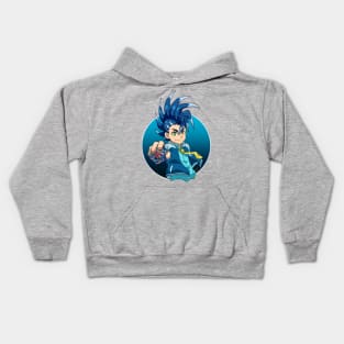 Hikaru Asahi with King Helios Kids Hoodie